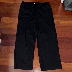 NWT H&M Women’s Black wide leg Pants